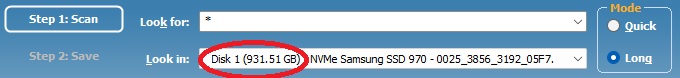 Scan reformatted drives with File Scavenger