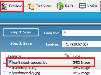 Select a picture file and click Preview